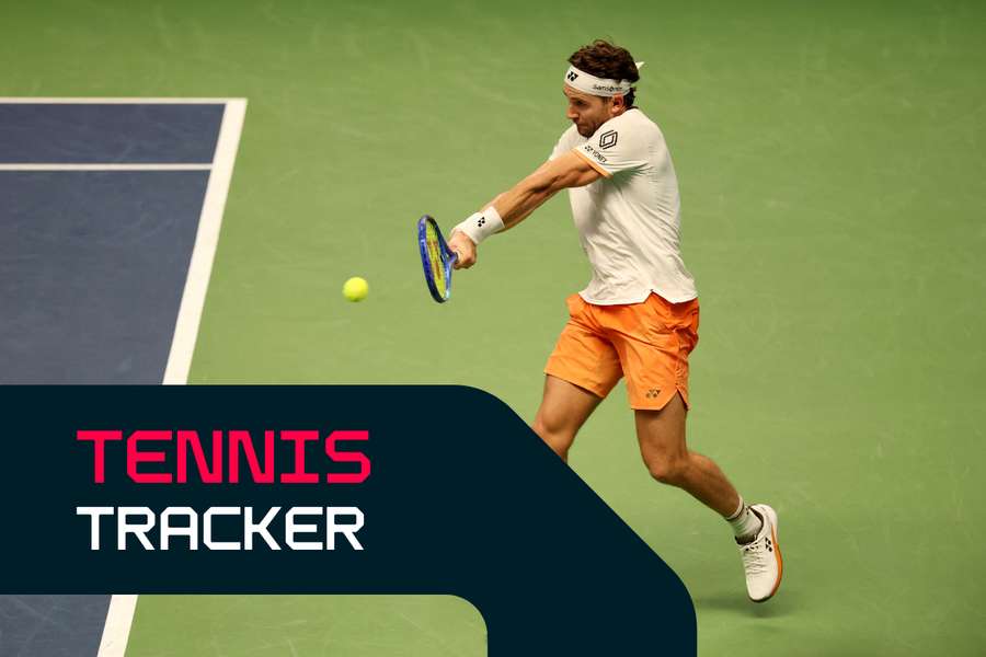 Ruud is in action this morning Ruud is in action this morning