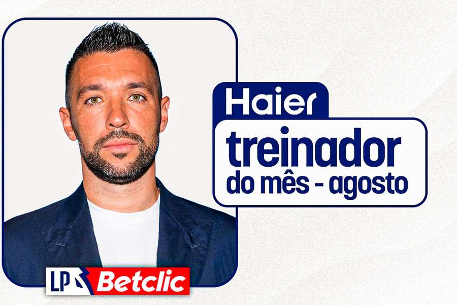 Farioli eleito melhor treinador do mês de agosto