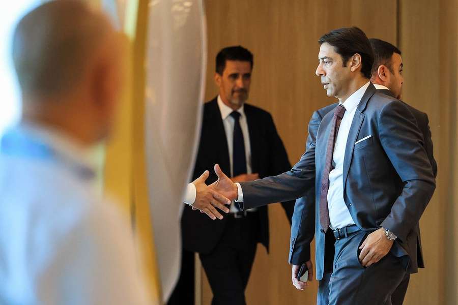 Rui Costa anunciou recandidatura à presidência do Benfica