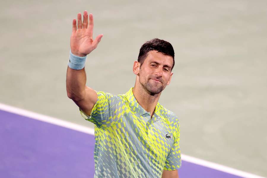 Novak Djokovic pas inquiété jusqu'ici à Dubaï.