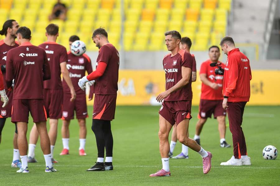 Polacy odbyli ostatni trening przed wylotem do Holandii