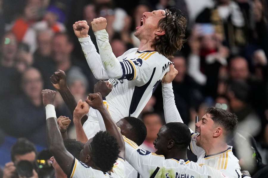 Modric volta a salvar o Real Madrid