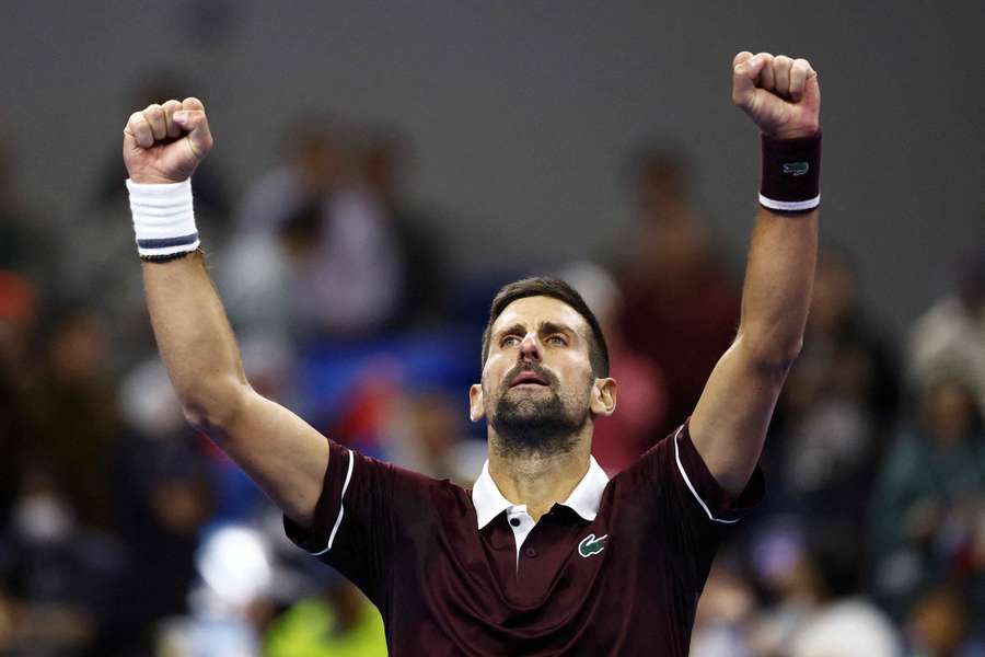 Novak Djokovic à Pékin. Novak Djokovic à Pékin.
