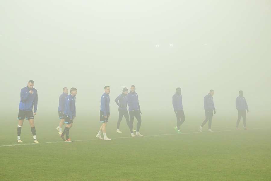 Čtvrtfinálový duel MOL Cupu v Jablonci odložila mlha.