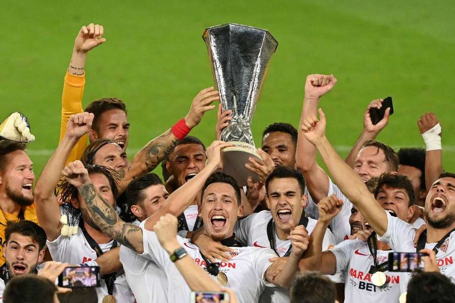 Sevilla have never lost a Europa League final