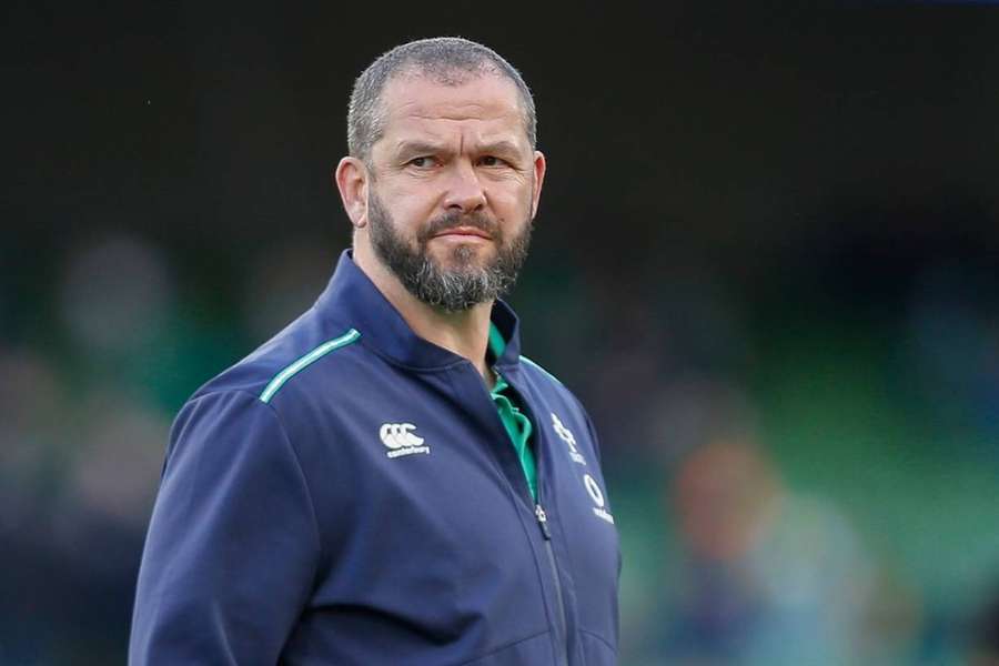 Ireland coach Andy Farrell