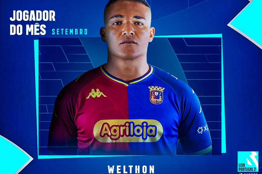 Welthon saiu do banco para marcar dois golos em dois jogos