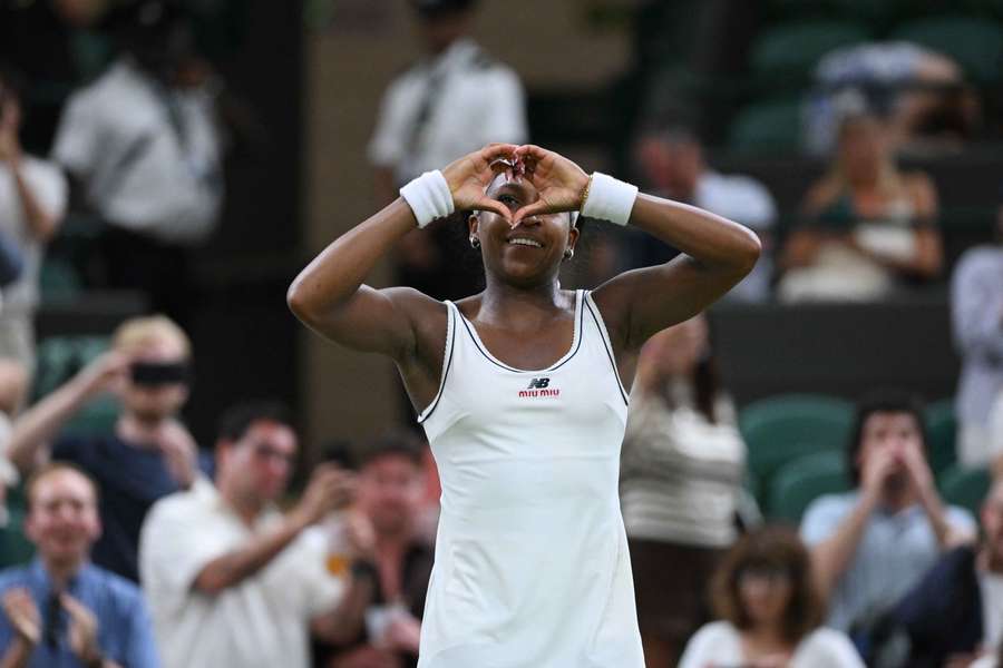 Coco Gauff s'offre un premier quart de finale à Wimbledon Coco Gauff s'offre un premier quart de finale à Wimbledon