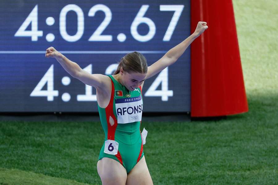 Salomé Afonso em ação