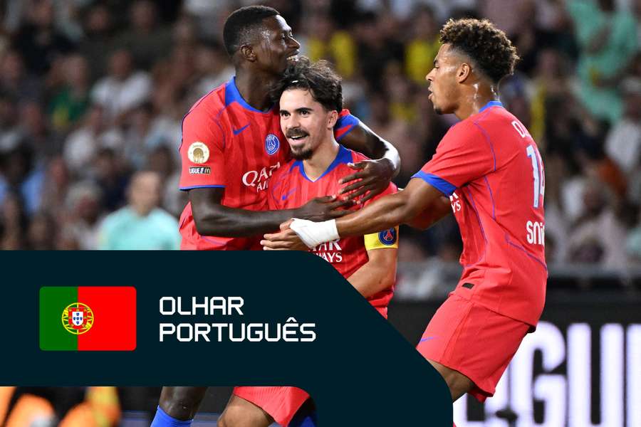 Vitinha em destaque no Paris SG