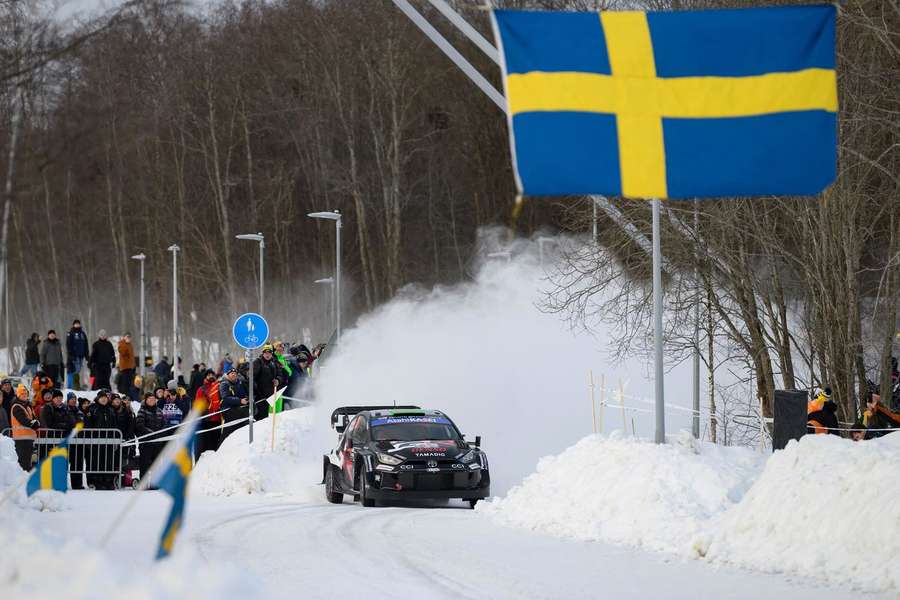 Elfyn Evans em prova