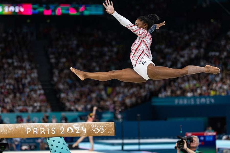 Simone Biles brilha nos Jogos Olímpicos