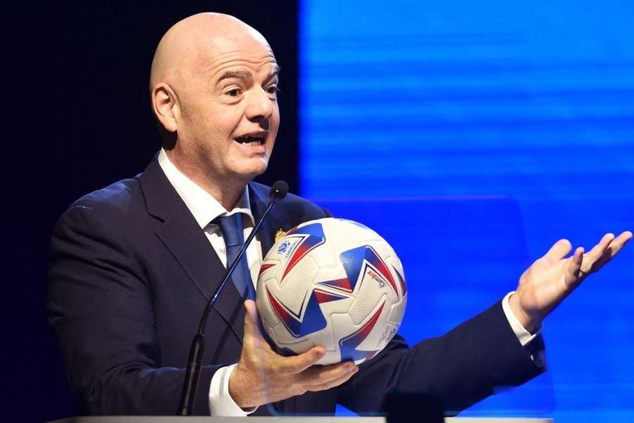 Gianni Infantino, le président de la FIFA.