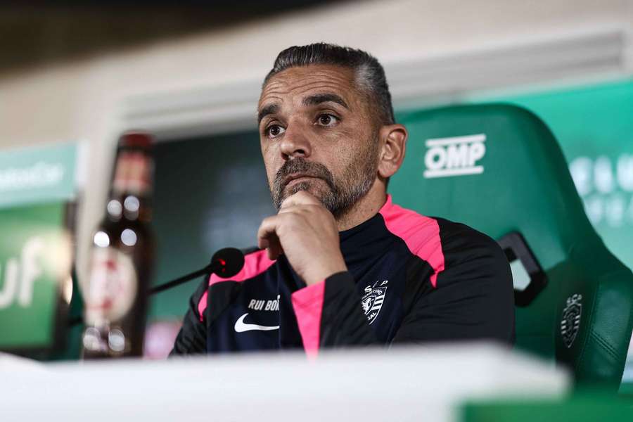 Rui Borges, treinador do Sporting