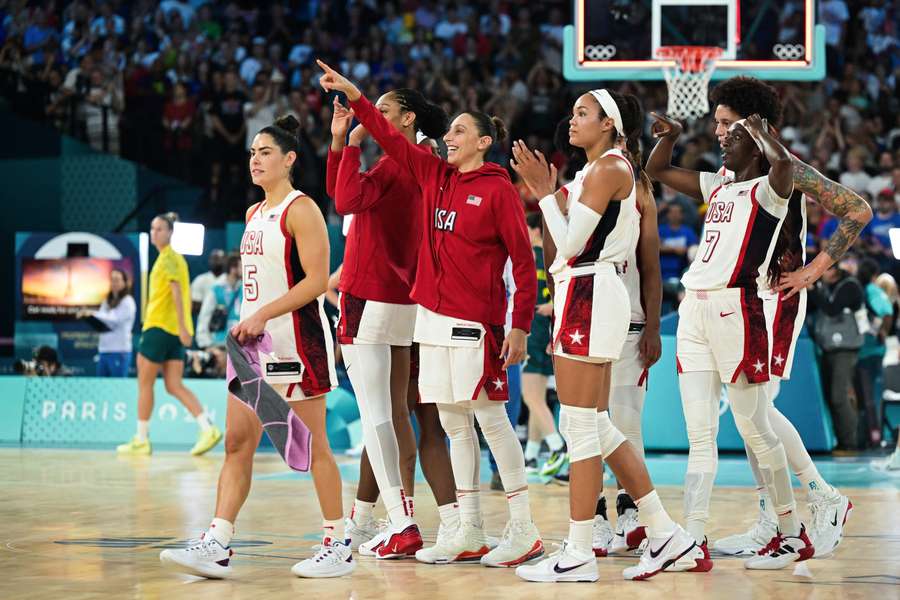 Las estadounidenses celebran el pase a la final