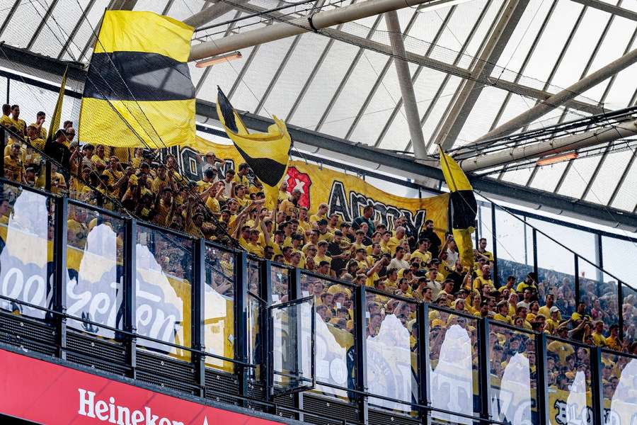 NAC-supporters in de Kuip