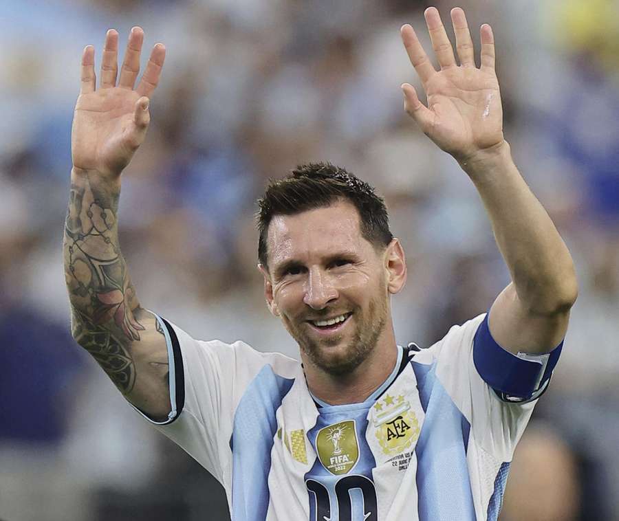 Messi wurde mit Argentinien 2022 Weltmeister