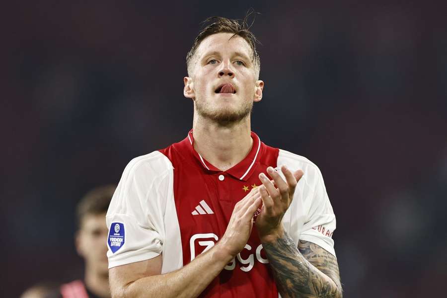 Wout Weghorst maakte woensdag zijn debuut voor Ajax