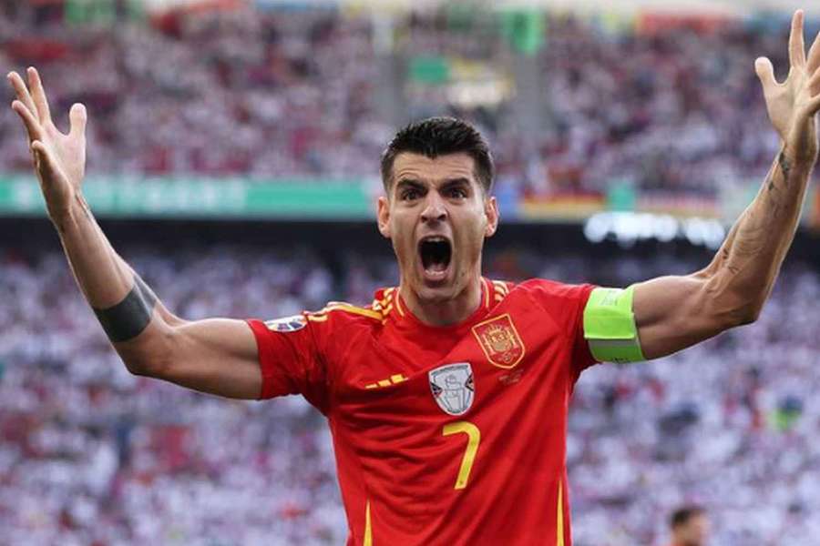 Kapitán španělské reprezentace Álvaro Morata