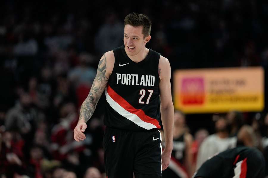 Vít Krejčí v dresu Portlandu. Vít Krejčí v dresu Portlandu.
