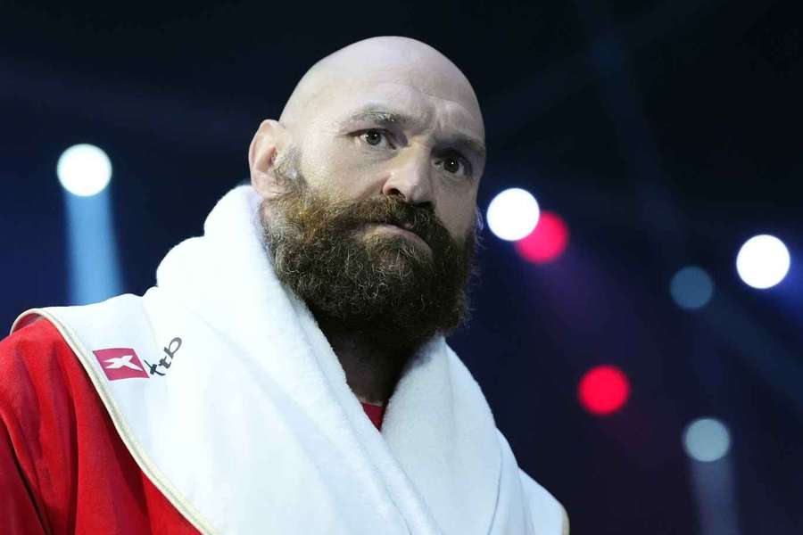 Tyson Fury im Dezember 2024 vor seinem Kampf gegen Oleksandr Usyk. Tyson Fury im Dezember 2024 vor seinem Kampf gegen Oleksandr Usyk.