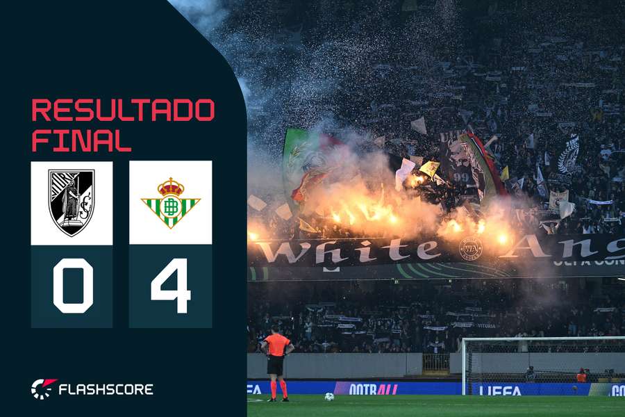 D. Afonso Henriques esteve lotado para o Vitória SC - Betis