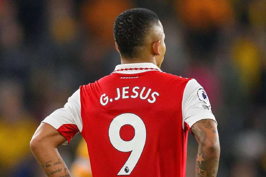 Gabriel Jesus vinha sendo um dos grandes pilares do Arsenal, líder da Premier League