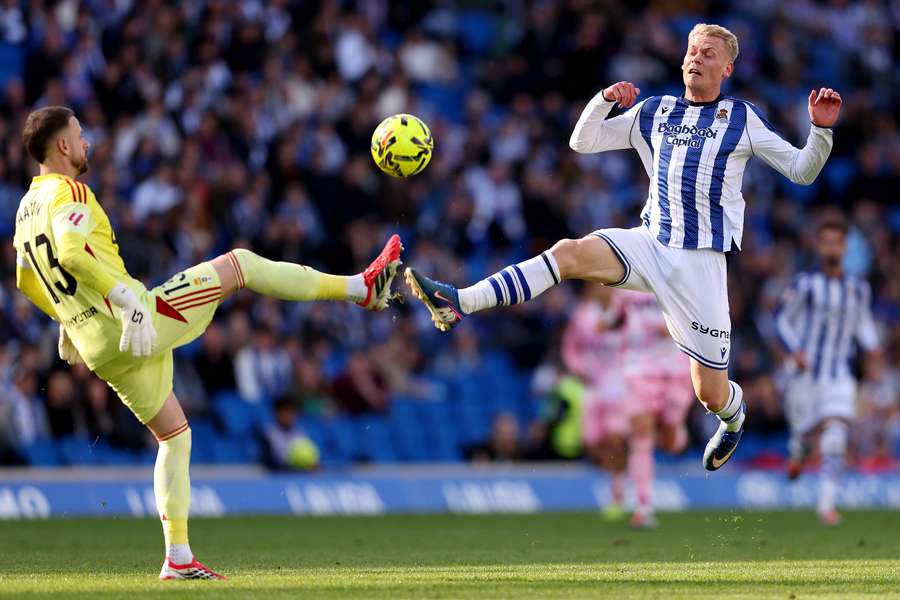 Óskarsson, clave para la Real Óskarsson, clave para la Real