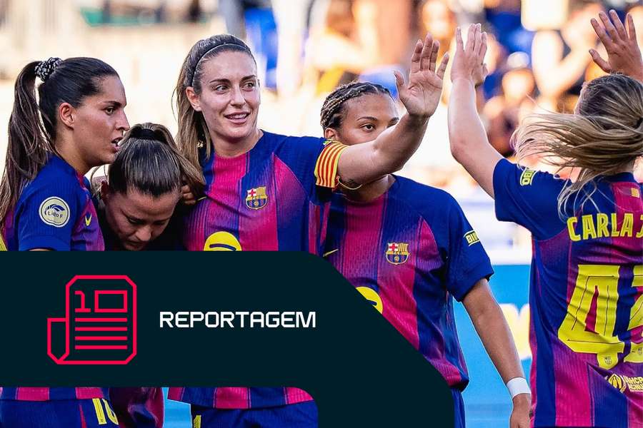 Alexia Putellas fez o último jogo pelo Barcelona Alexia Putellas fez o último jogo pelo Barcelona