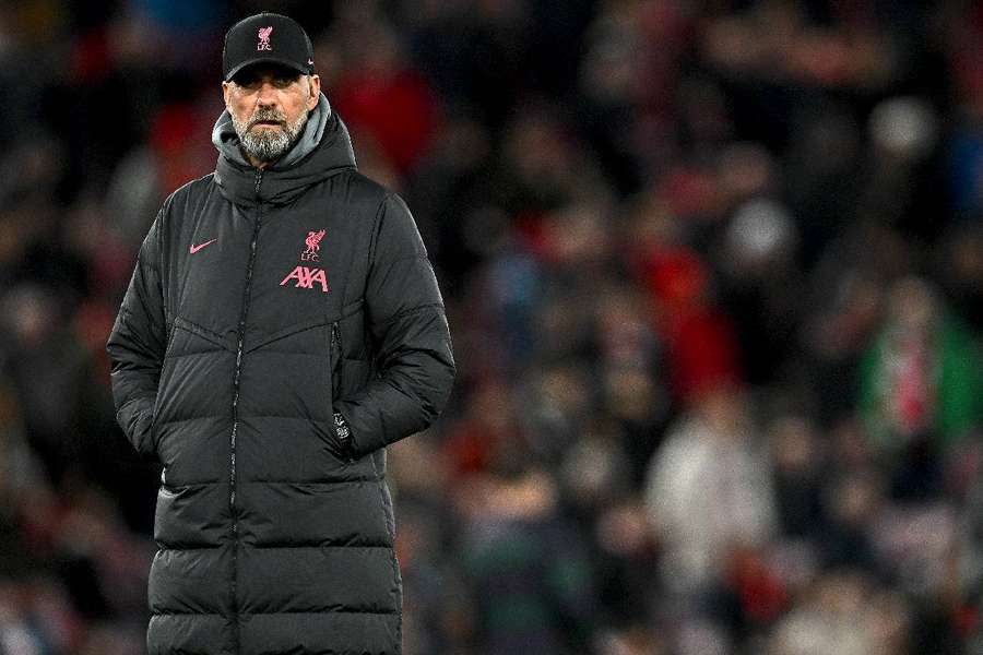 O Liverpool está em 8°lugar na classificação com 35 pontos