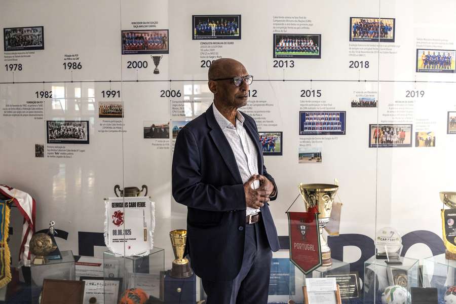 Mário Semedo, presidente da Federação Cabo-verdiana de Futebol Mário Semedo, presidente da Federação Cabo-verdiana de Futebol