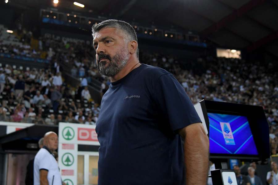 Gennaro Gattuso, allenatore della Lazio Gennaro Gattuso, allenatore della Lazio