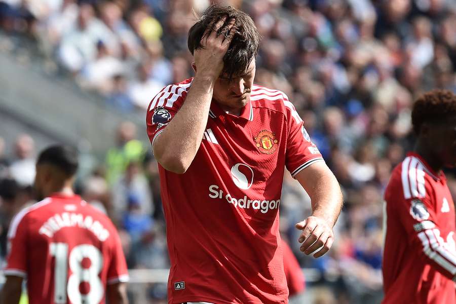 A decepção de Maguire com o empate do United A decepção de Maguire com o empate do United