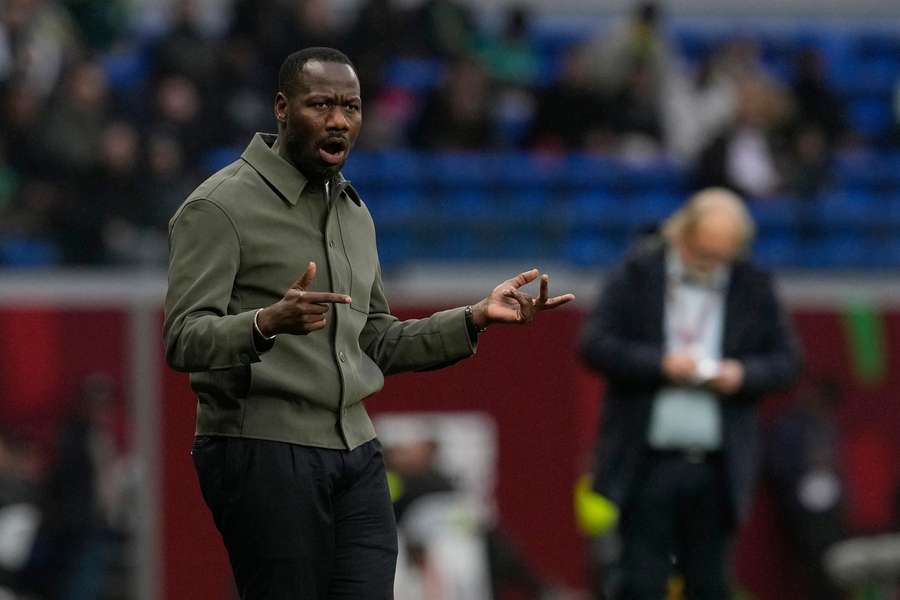 Senegal's head coach Pape Thiaw