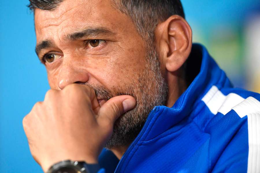 Sérgio Conceição revelou que Cláudio Ramos será titular e que Zaidu, Veron e Pepe não jogam