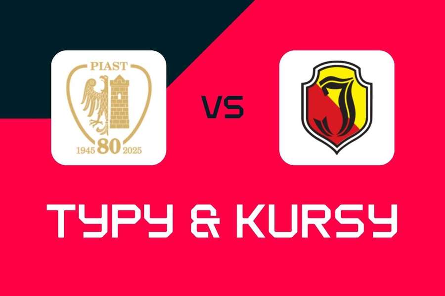 Piast Gliwice - Jagiellonia Białystok: Typy bukmacherskie, najlepsze kursy i zakłady (Ekstraklasa)