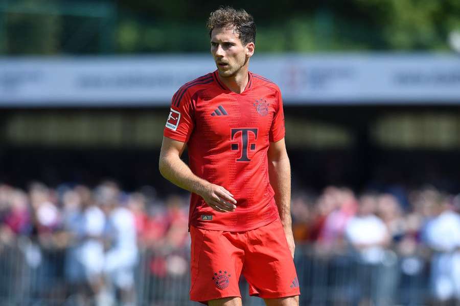 Leon Goretzka ao serviço do Bayern