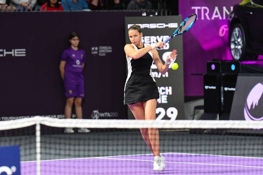 Karolína Plíšková je ve čtvrtfinále turnaje v Dauhá.