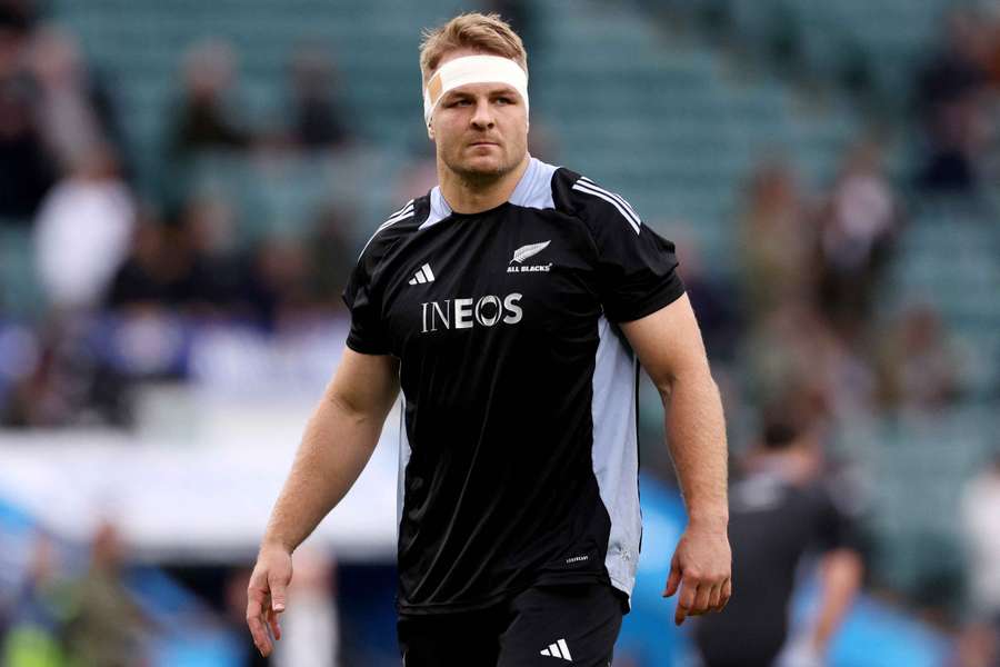 Sam Cane lors du match face à l'Angleterre.