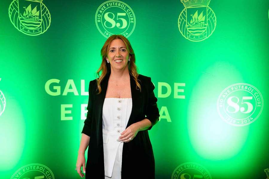 Alexandrina Cruz é presidente do Rio Ave desde 2023 Alexandrina Cruz é presidente do Rio Ave desde 2023