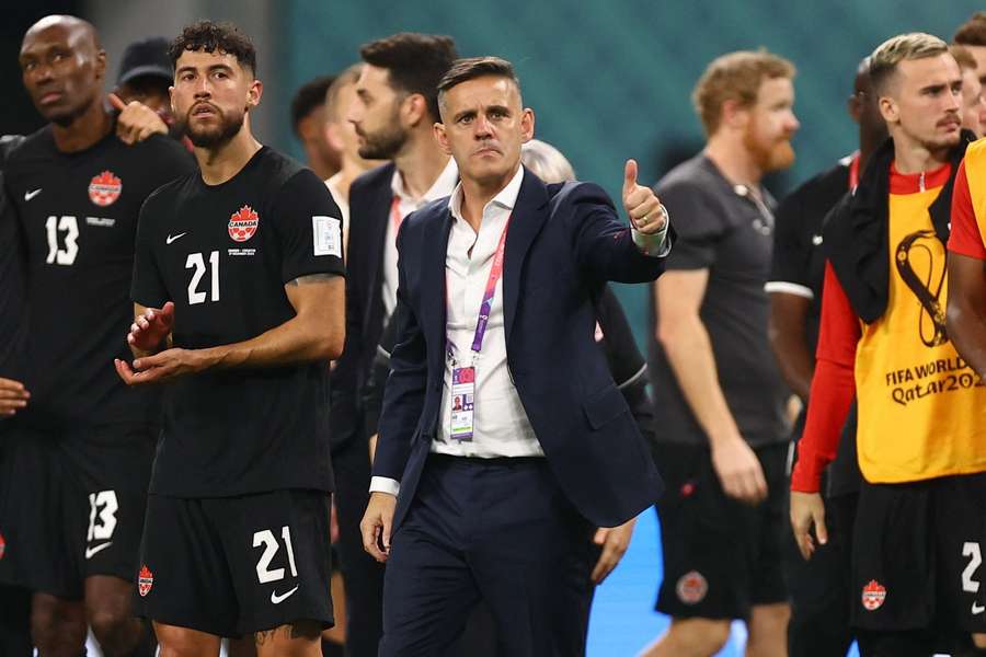 Canada boss John Herdman has had compliments for his side's playing style despite their elimination from the World Cup