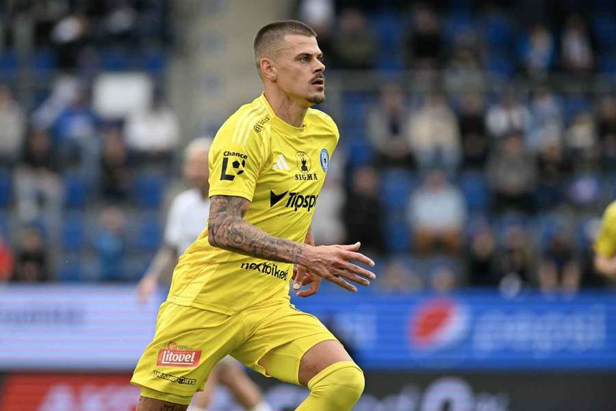 Útočník Sigmy Olomouc Jan Kliment nechybí v ideální jedenáctce ankety ČAFH