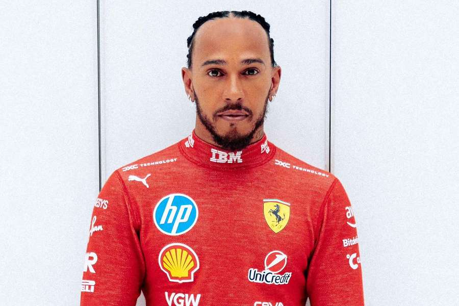 Lewis Hamilton arrives at Ferrari HQ earlier this week