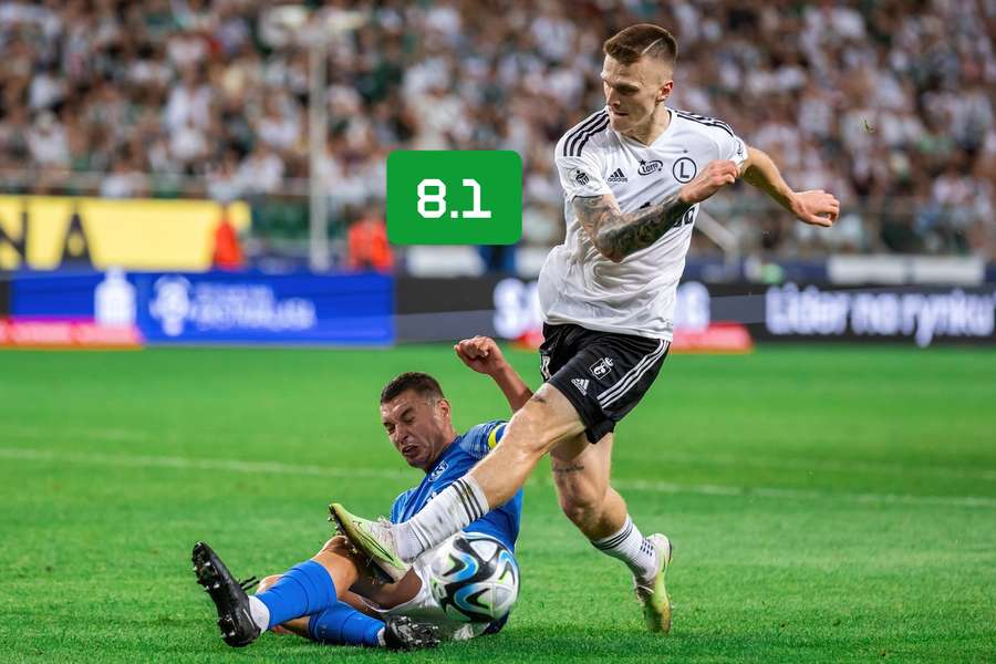 Jedenastka 3. kolejki PKO BP Ekstraklasy: Legia zdominowała atak, Rosołek graczem weekendu