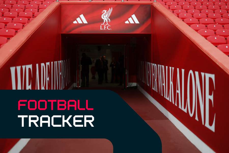 Liverpool take on Merseyside rivals Everton at Anfield