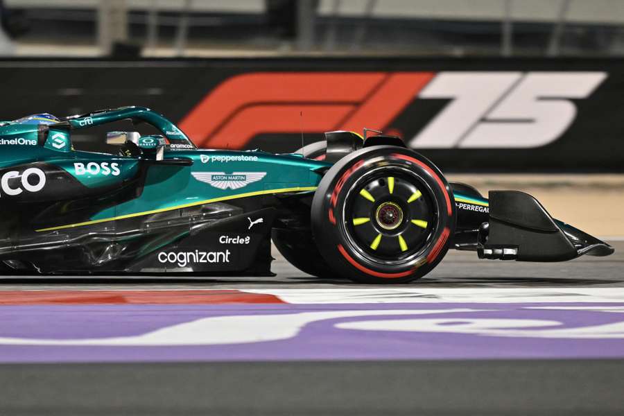 Alonso in Bahrain