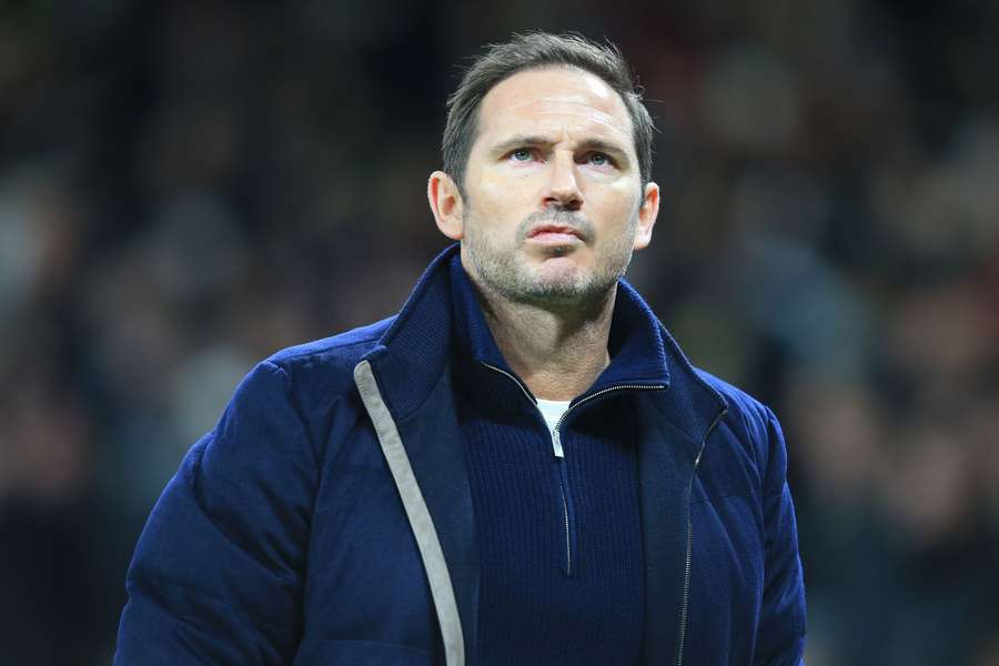 Everton manager Frank Lampard is in desperate need of positive results