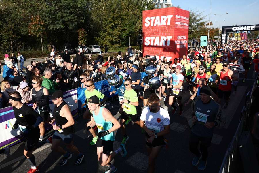 Pobity rekord frekwencji i trasy podczas Cracovia Półmaratonu Królewskiego