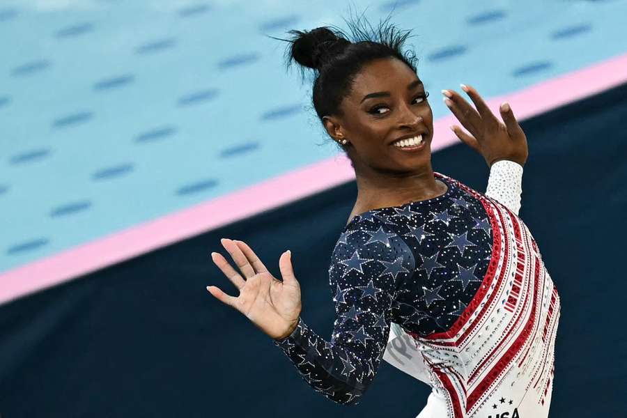 Biles inspired the USA to gold