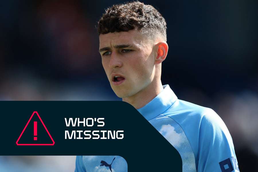 Foden is in the middle of the three-match suspension Foden is in the middle of the three-match suspension